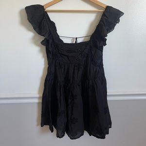 Aritzia Sunday Best Ebb dress - black, small